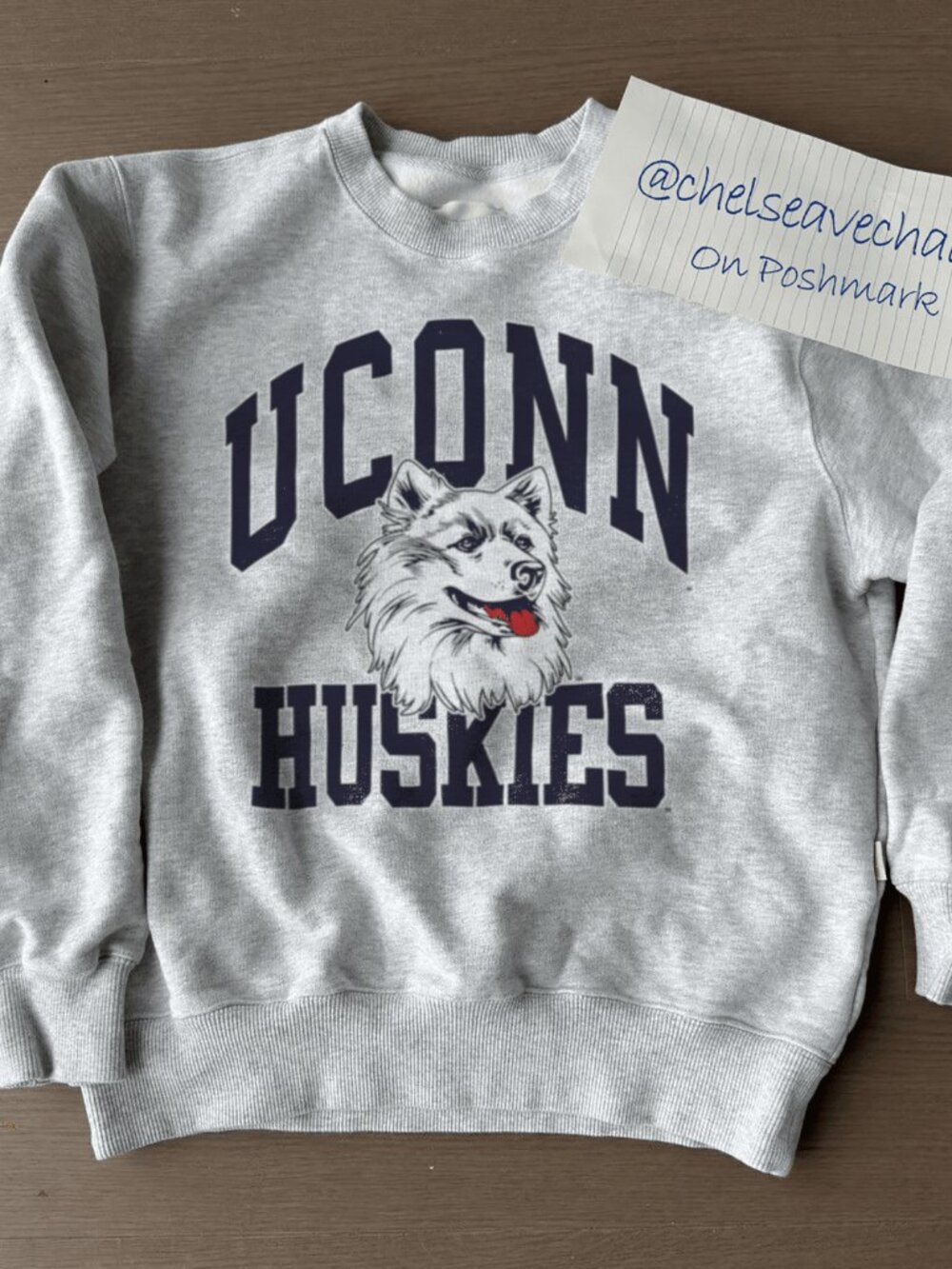 90s UConn Huskies Sweatshirt, University of Connecticut UConn Huskies Shirt Tee